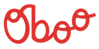 Red 'Oboo' logo on a white background