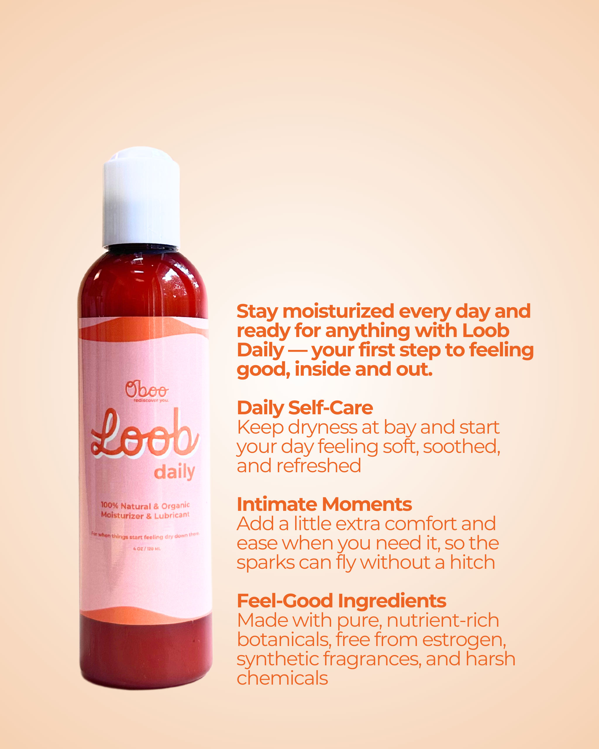 Loob Daily Natural Moisturizer & Lubricant