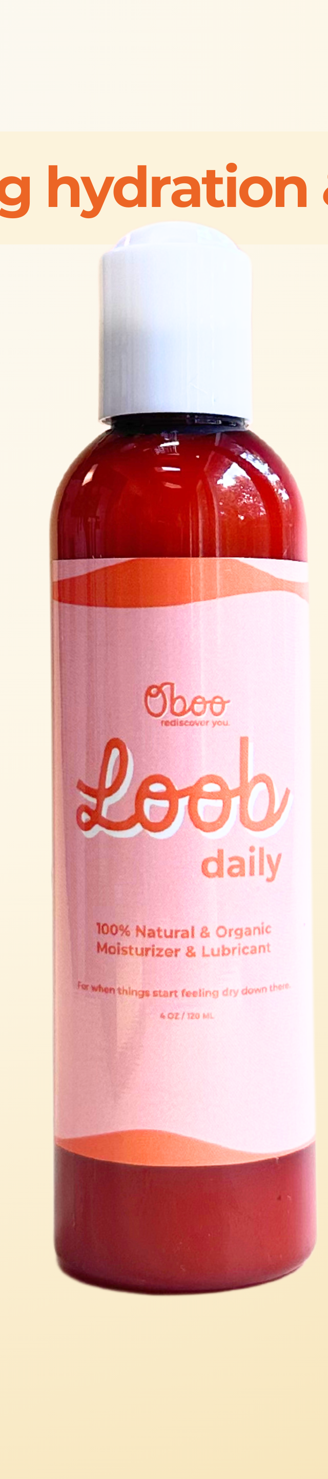 Loob Daily Natural Moisturizer & Lubricant