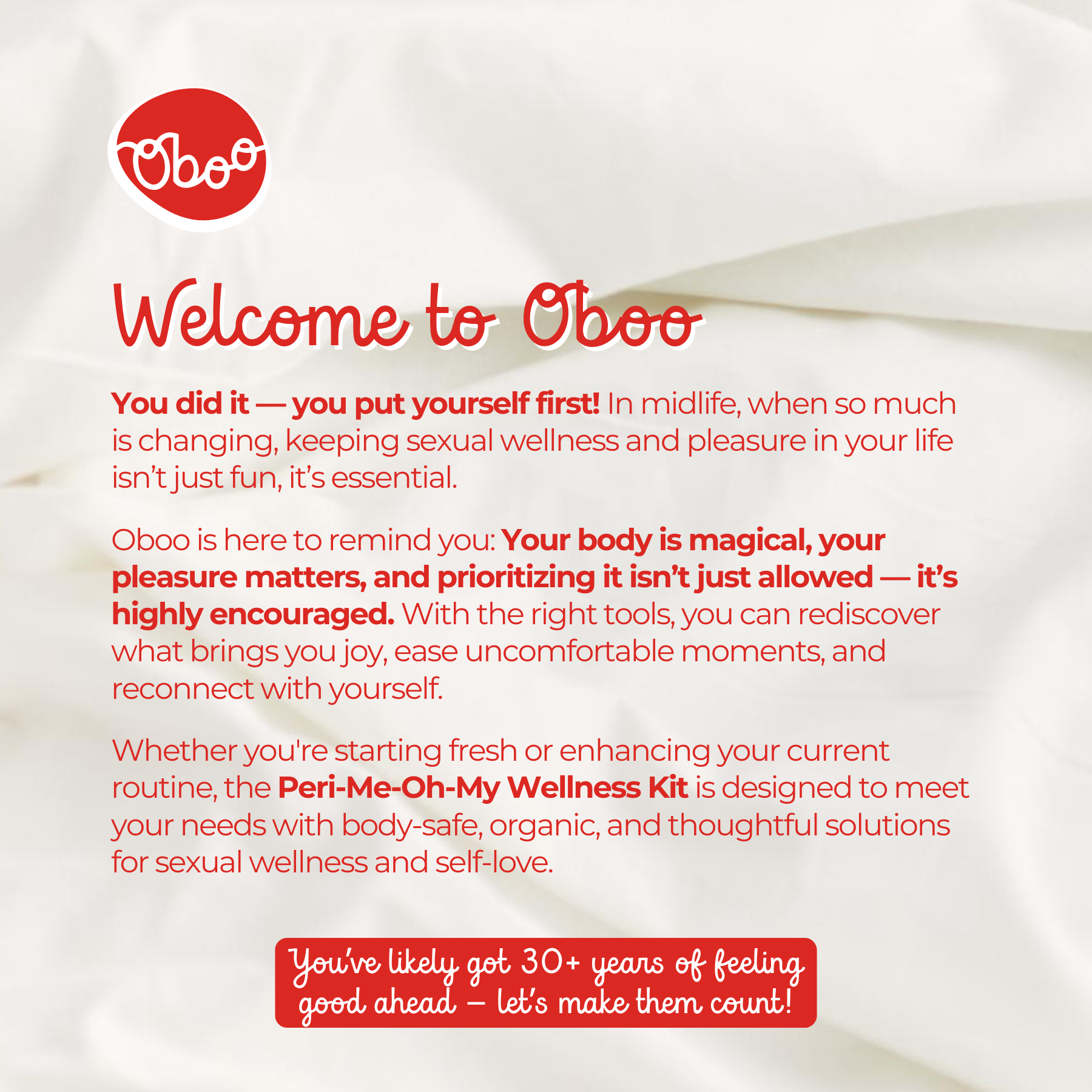Welcome to Oboo